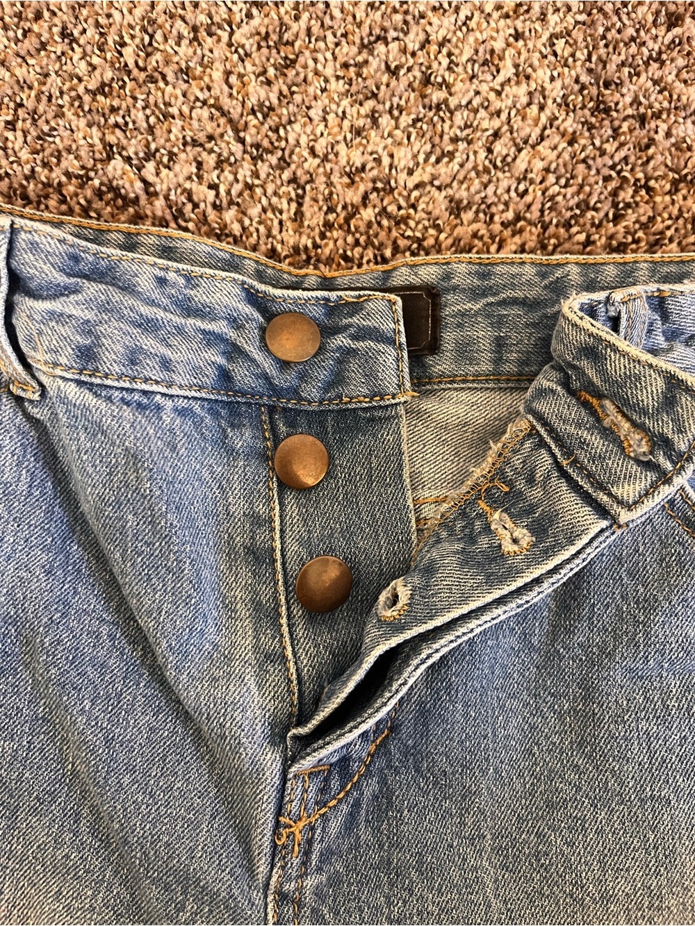 Forever 21 Classic Men's Denim Shorts Jorts - Picture 7 of 9